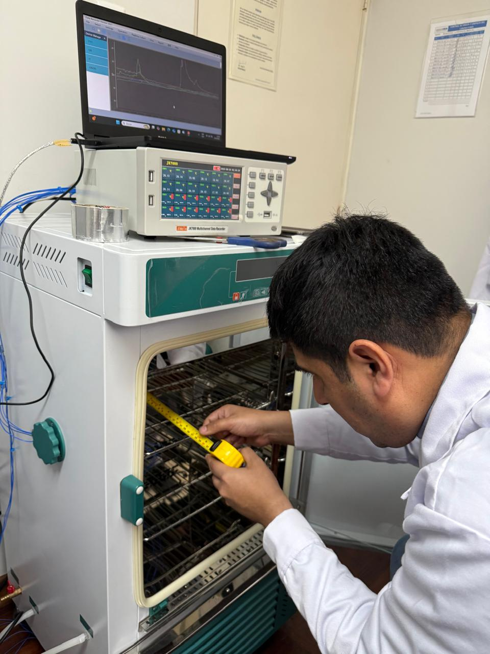 Mapeo térmico en laboratorio